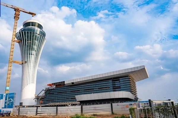 炒股杠杆配资 空中“花蕊”亮相！白云国际机场二号塔台更新进度条